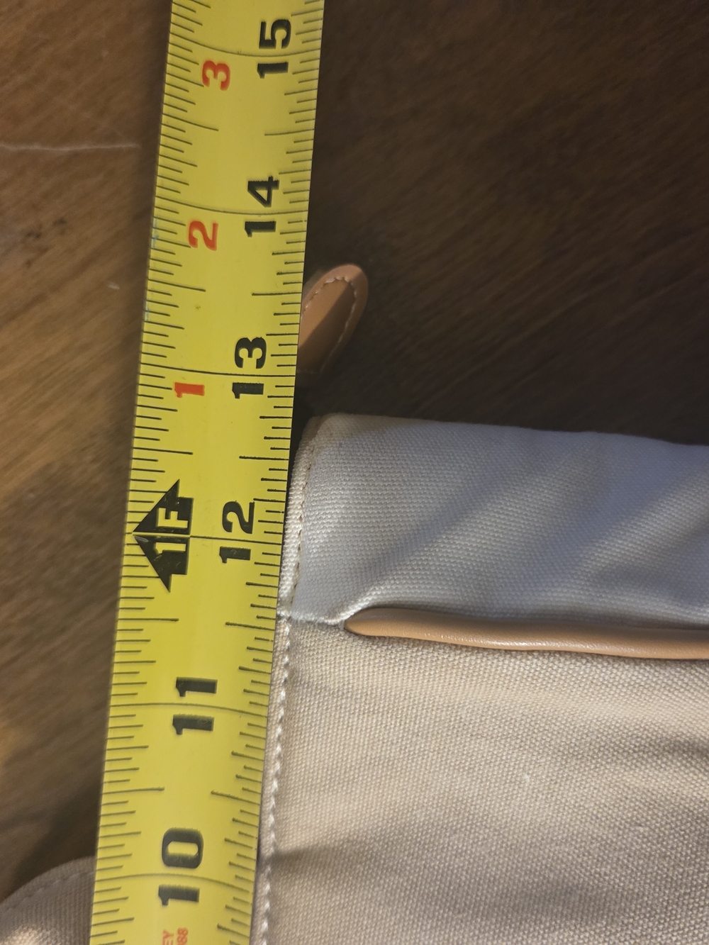 Nine West Beige & White Canvas Weekend Bag - Picture 10 of 11